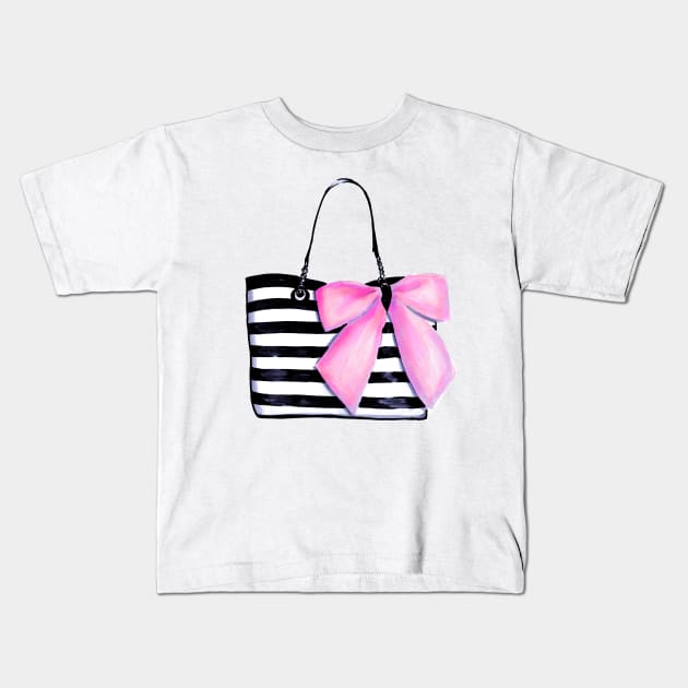 Ribbon Bag Kids T-Shirt by Svetlana Pelin